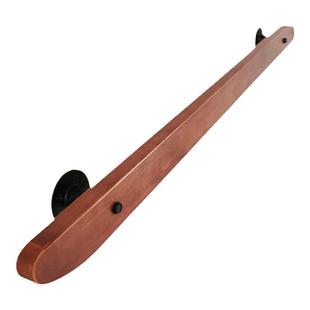 {现货速发}楼梯扶手实木铁艺室内靠墙木质栏杆家用走廊防滑扶手