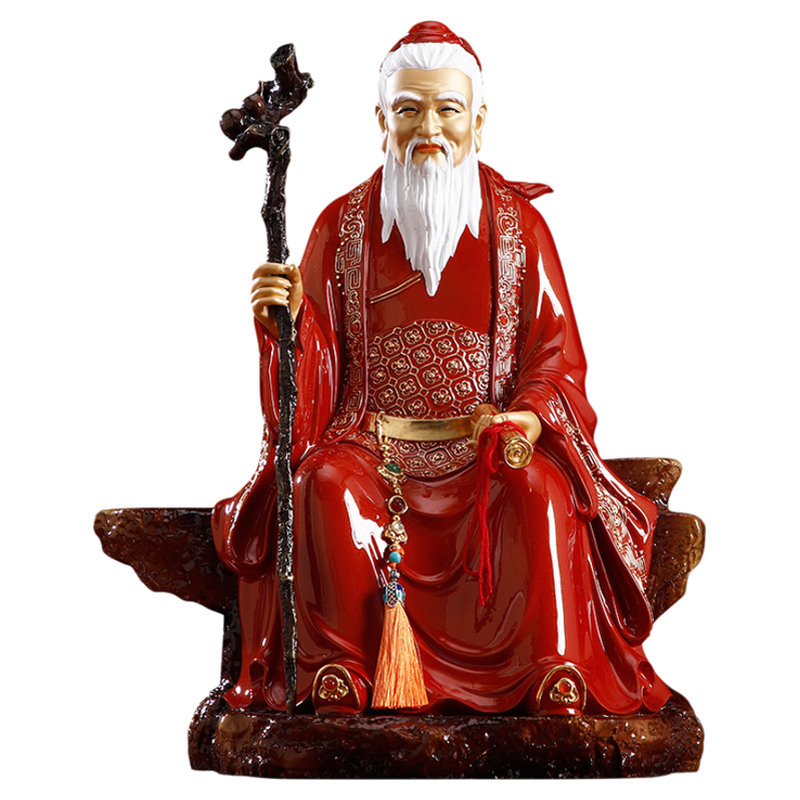 纯铜月老星君神像红神煤人牵红线