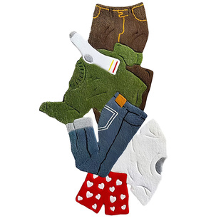 tufting手工地毯定做卡通二次元小众艺术挂毯墙壁毯床边毯创意