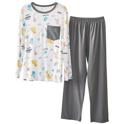 顶瓜瓜卡通莫代尔家居服空调服