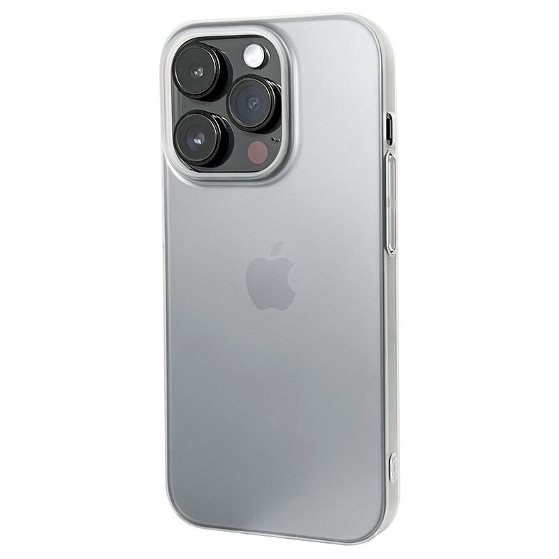 超薄裸感磨砂透明iPhone17手机壳
