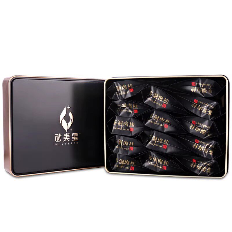 武夷星茶洞MC201正岩肉桂茶叶礼罐装336g坑涧肉桂特级乌龙茶