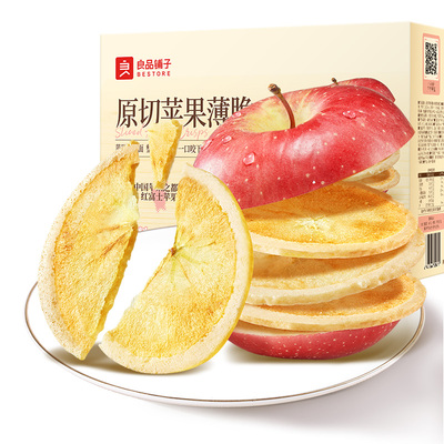 良品铺子原切苹果薄脆