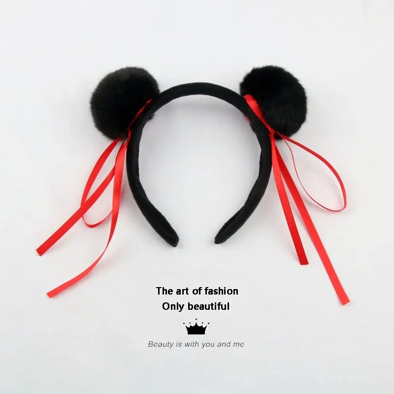 哪咤发箍周边超萌可爱 cos哪咤头饰动漫应援漫展卡通丸子头发饰