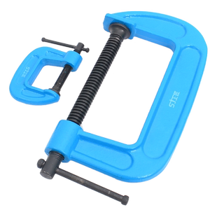 上匠G字夹F夹D形夹C型木工夹固定夹具磨具锻钢摇杆夹子 木工工具