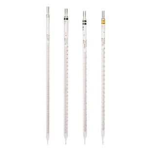 天玻刻度吸管A级过检玻璃移液管单标线吸量管0.1/0.2/0.5/1/2/5ml