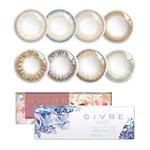 日本givre绮芙莉美瞳日抛10片大小直径彩色隐形近视眼镜视客旗舰