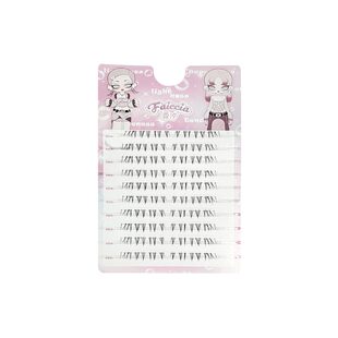 恰到好处的野生感胶水款钻石糖下睫毛妈生自然漫画眼假睫毛新手女