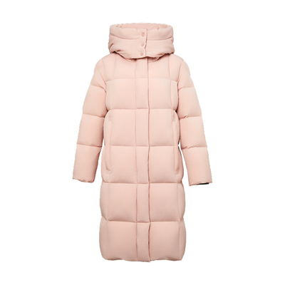 爱美斯90白鸭绒长款羽绒服