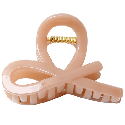 高级感简约百搭半扎发抓夹2024新