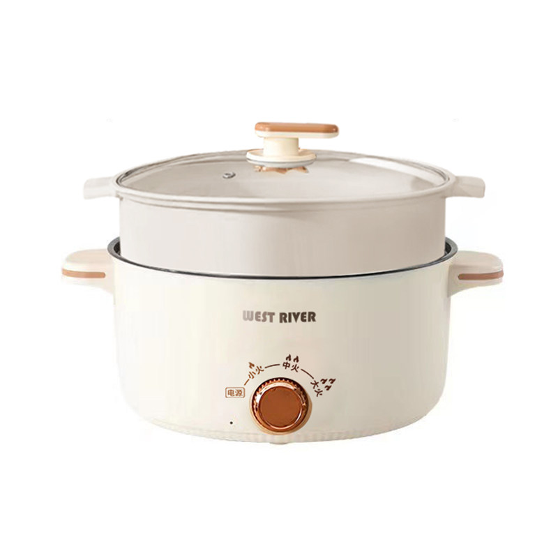 德国家用电煮锅多功能煎炒蒸煮一体电热锅不粘电火锅电炒锅电饭煲