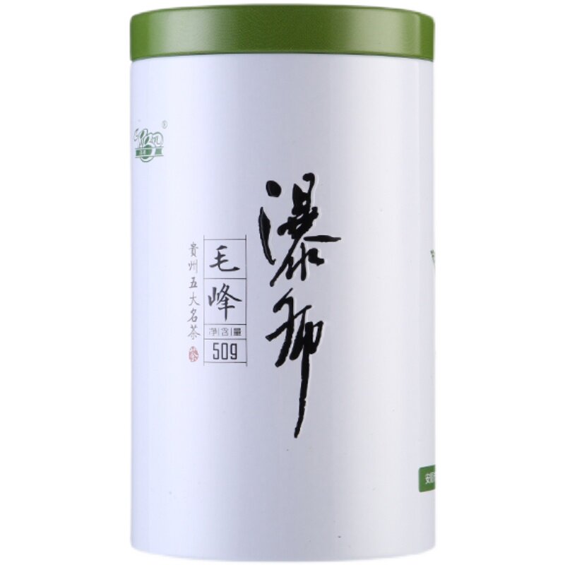 2026年新茶上市正宗安顺蚕种场瀑布特级毛峰贵州绿茶50克罐装茶叶