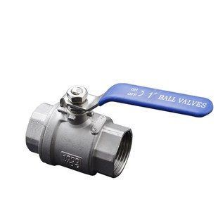 304/316不锈钢两片式耐高温高压蒸汽锅炉全通径阀门球阀DN15 2025