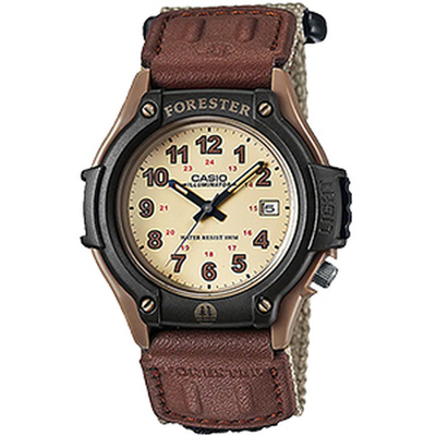 卡西欧学生手表男款森林人儿童电子表青少年初高中运动款女FT-500