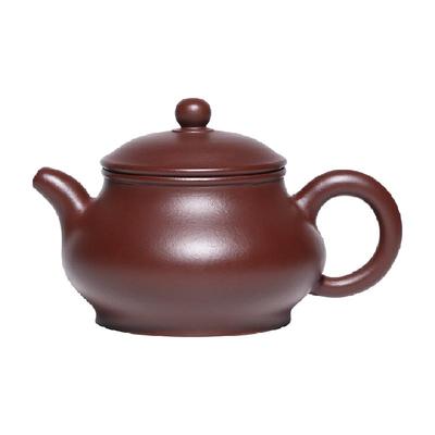 金镶玉原矿紫泥经典潘壶泡茶壶
