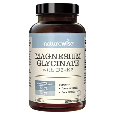 NatureWise甘氨酸镁D3K2三合一