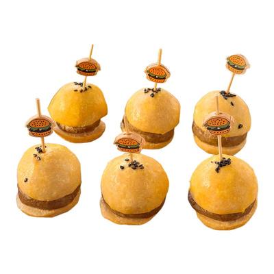 鲜食宠物汉堡包猫狗生日蛋糕装饰