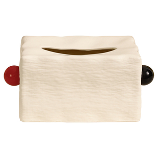 ins创意纸巾盒客厅高档轻奢风抽纸盒高级感家用茶几陶瓷餐巾纸盒