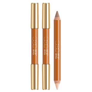 OUTOFOFFICE双头修容笔阴影腮红ooo人中笔立体鼻影唇周缩短01哦野