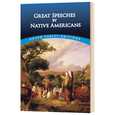 美国原住民的伟大演讲 英文原版 Great Speeches by Native Americans 英文版进口原版英语书籍 Bob Blaisdell