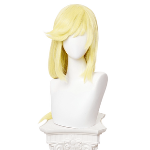 【漫囧】苹果嘉儿 拟人cos假发 黄色万用发胚 小马 可造型 现货