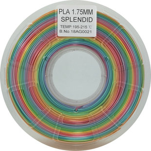 众景 3D打印耗材PLA1.75mm特色耗材 欧美热卖彩虹多色丝绸1kg净重