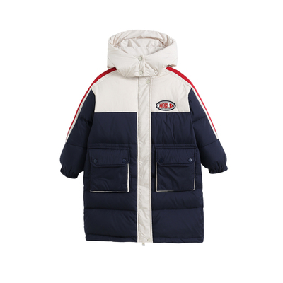 女童羽绒服2025新款冬季中长款