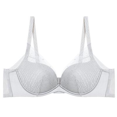 爱慕银河漫游内衣女软钢圈含桑蚕丝水袋杯小胸聚拢文胸AM14C561