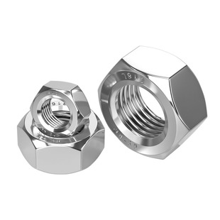 正宗316L不锈钢螺母六角螺帽螺丝帽M4M5M6M8M10M12M14M16M20M24mm