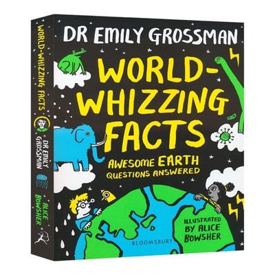 【自营】World-whizzing Facts  Awesome Earth Questions Answered 世界趣闻 关于地球的奇妙重要问题 少儿趣味科普 英文原版