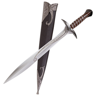 魔戒指环王霍比特人精灵刺叮剑佛罗多巴金斯cos武器欧式剑未开刃