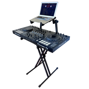 DJ打碟机数码控制器支架DJ航空箱飞行支架键盘钢琴X型双管乐器架