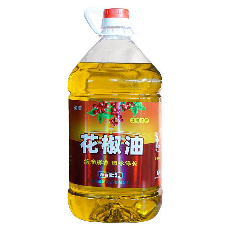 蜀秘正宗四川花椒油麻油商用大桶