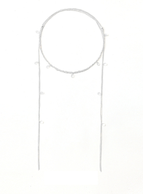 项链女小众设计长款链子多层叠戴