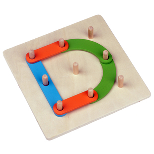 蒙氏百变套柱幼儿园中小班益智区域投放材料儿童手眼协调锻炼玩具