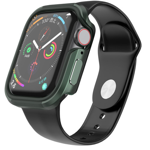 VOKAMO沃咔曼适用苹果手表iwatch保护壳金属减震防摔apple watch 40mm/44mm全包applewatchS6/SE/S5/S4保护壳