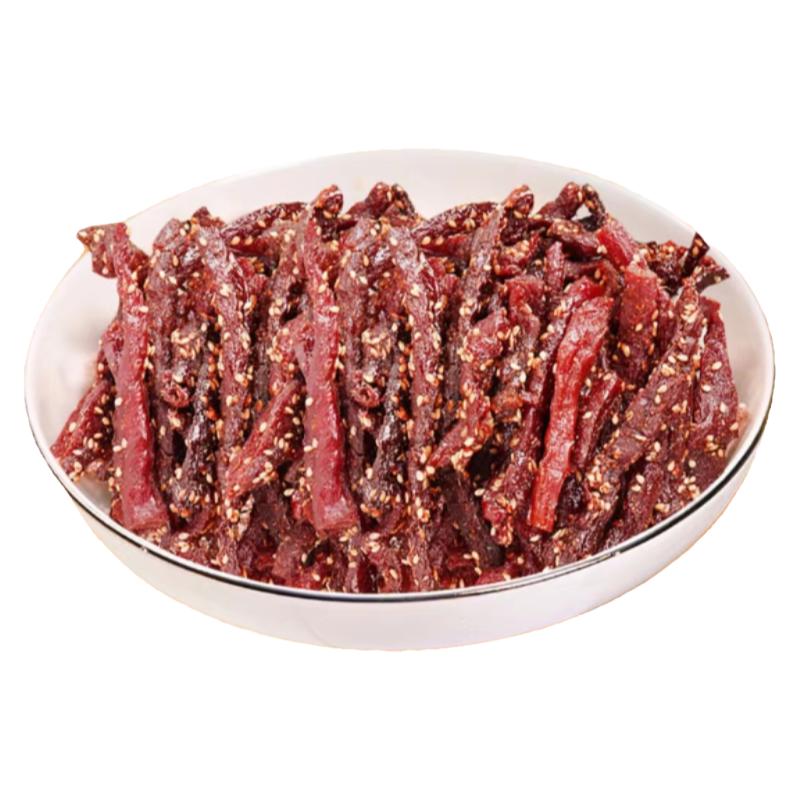 炭烤地道猪肉干小吃宜州刘三姐故乡传统工艺肉质鲜美热卖休闲零食
