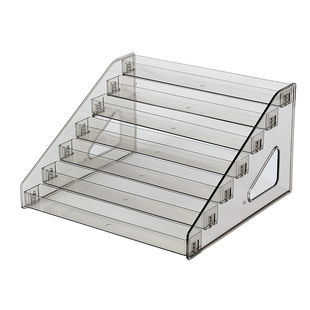 家用药品收纳架多层桌面药店柜台药物置物架大容量香烟阶梯展示架