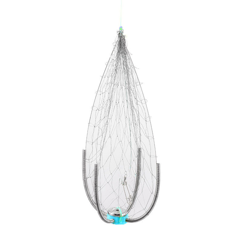 一拉即合开合渔网笼龙虾蟹