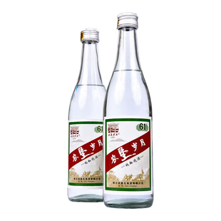 农垦岁月白酒地缸发酵上等粮食好酒61度清香型可泡药酒果酒烈酒