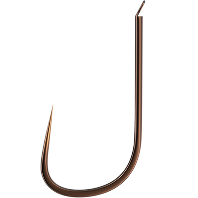 环盛钛合金新关东鱼钩无倒刺黑坑鲤鱼钩超轻超硬大板鲫鲢鳙钓鱼钩