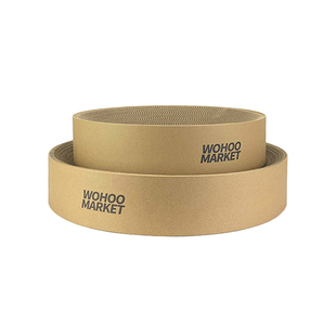 乌合集市圆形猫抓板盆猫窝瓦楞纸板耐磨不掉屑特大号一体猫咪玩具