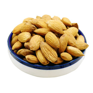 无壳巴旦木果仁大粒原味500g袋装盐焗烘焙扁桃仁原味坚果零食特产