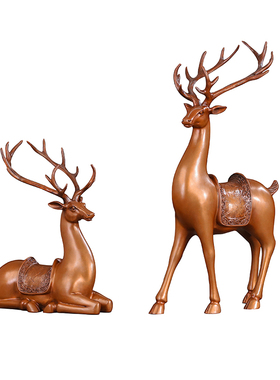 徽匠铜韵踏青吉祥幸福长寿装饰品