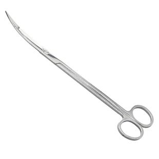 不锈钢水草镊子加长直镊弯镊鱼缸造景喂龟喂食水族箱种草剪刀套餐