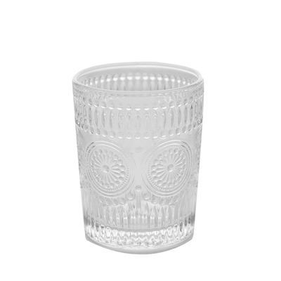 透明DIY香薰蜡烛磨砂玻璃杯带盖