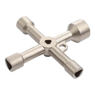 觅马五合一多功能三角钥匙通用型电器柜电表箱钥匙水龙头阀门钥匙