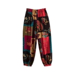 中老年女裤棉绸灯笼裤人造棉瑜伽长裤休闲宽松太极广场舞薄款高腰