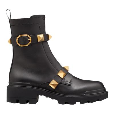 华伦天奴VALENTINO女士马丁靴