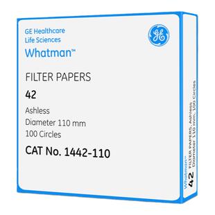 英国Whatman 42号定量滤纸1442-047/055/070/090/110/125/150/185